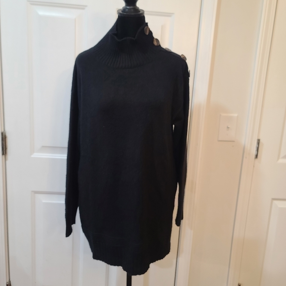 Anthropologie Black Sweater